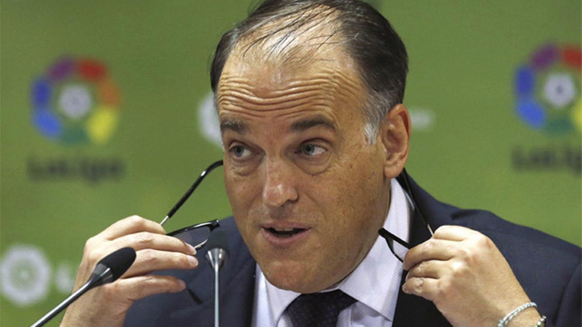 Javier Tebas, presidente de la LFP