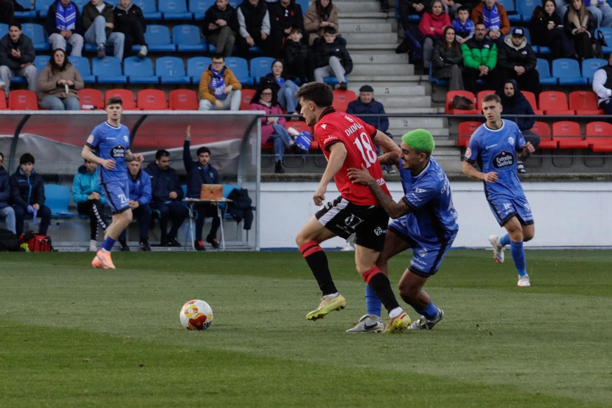 Las imágenes del Ourense - Mérida