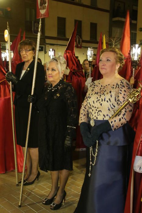 Liberación de la presa indultada en la Semana Santa de Gandia