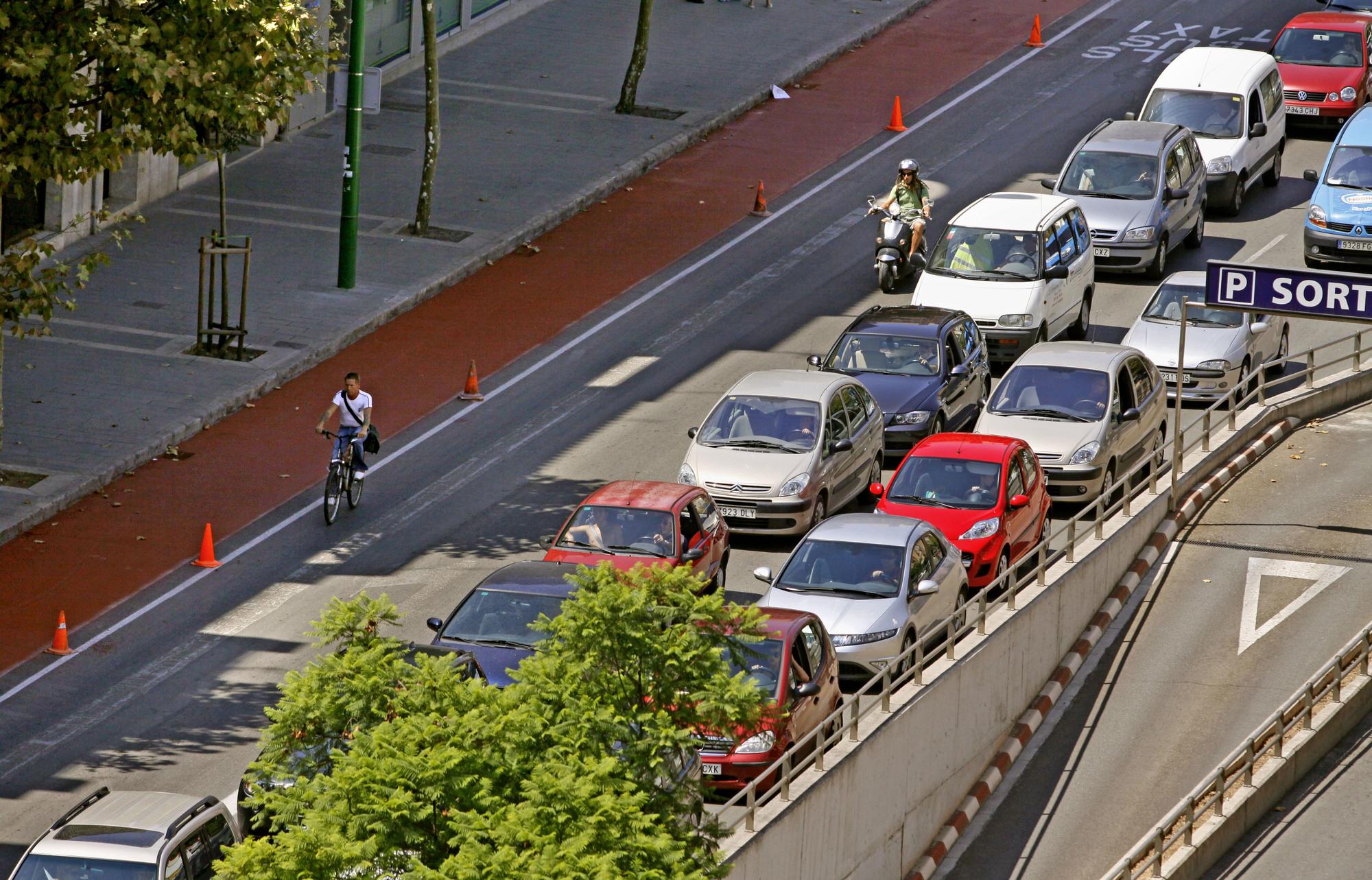 FOTOS | Así era el carril bici de las Avenidas de Palma