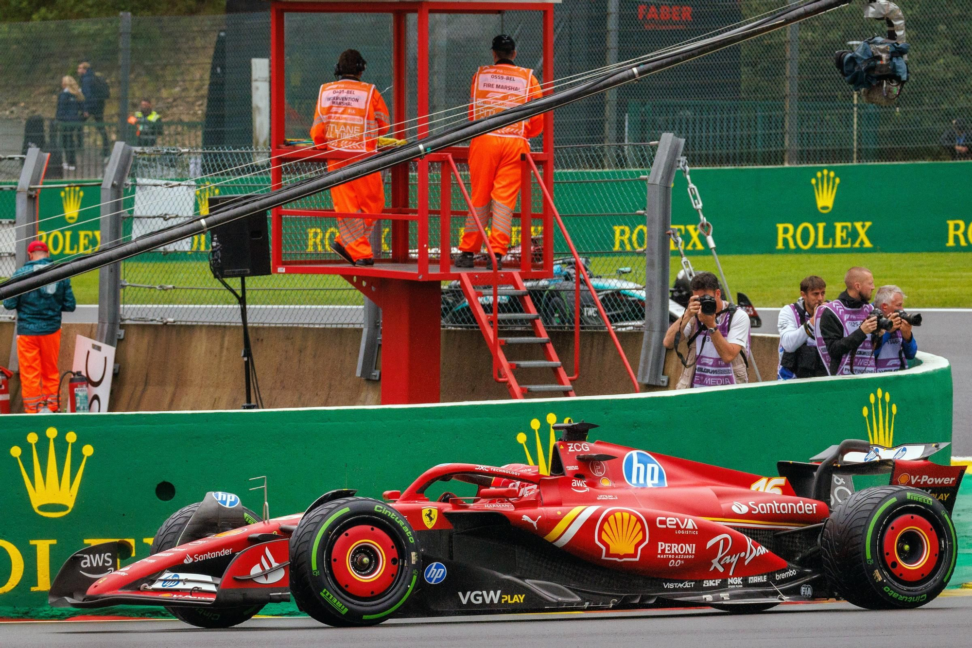 Formula One Belgian Grand Prix - Practice and Qualifying