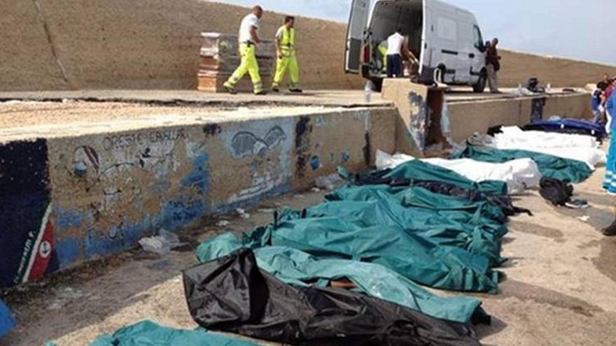 Sigue la búsqueda de los cadáveres de los inmigrantes fallecidos en Lampedusa