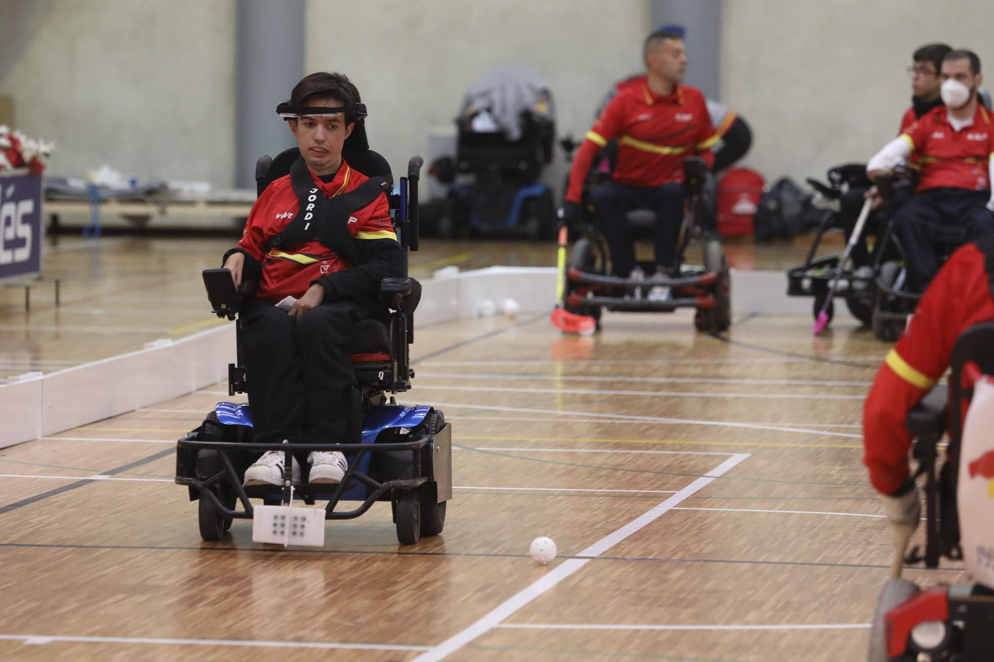 Las imágenes de la concentración de la selección española de hockey en silla de ruedas