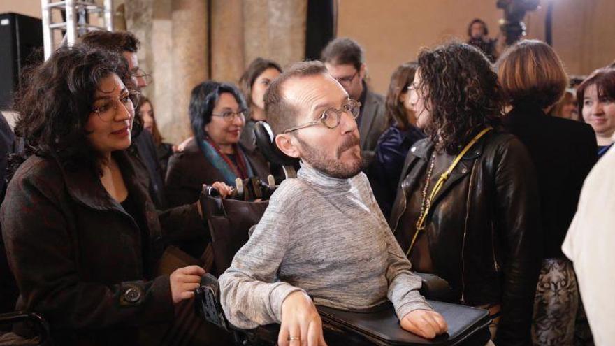 Echenique advierte de que el voto al PSOE puede hacer ministro a Rivera