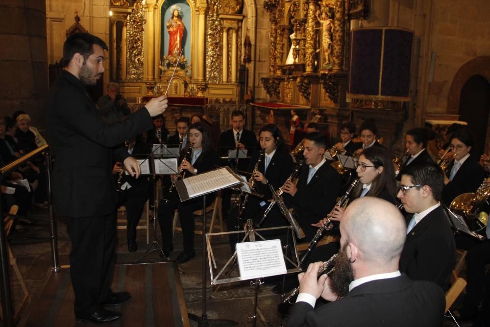 El pregón de Jesús Graña y las Marchas Procesionarias inuguran el preámbulo de la Semana Santa canguesa