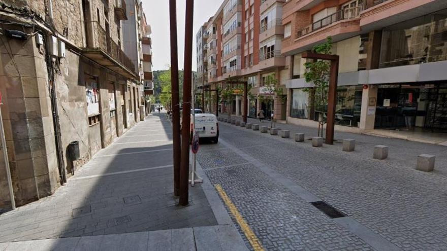 Detingut un menor per un robatori amb violència a Manresa