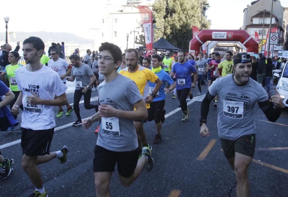 Daniel Bargiella se proclamó ganador de una carrera que llenó Vigo de humanidad