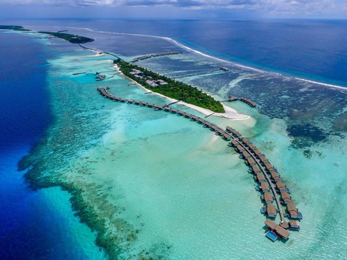La zona donde se encuentra el hotel The Residence Maldives