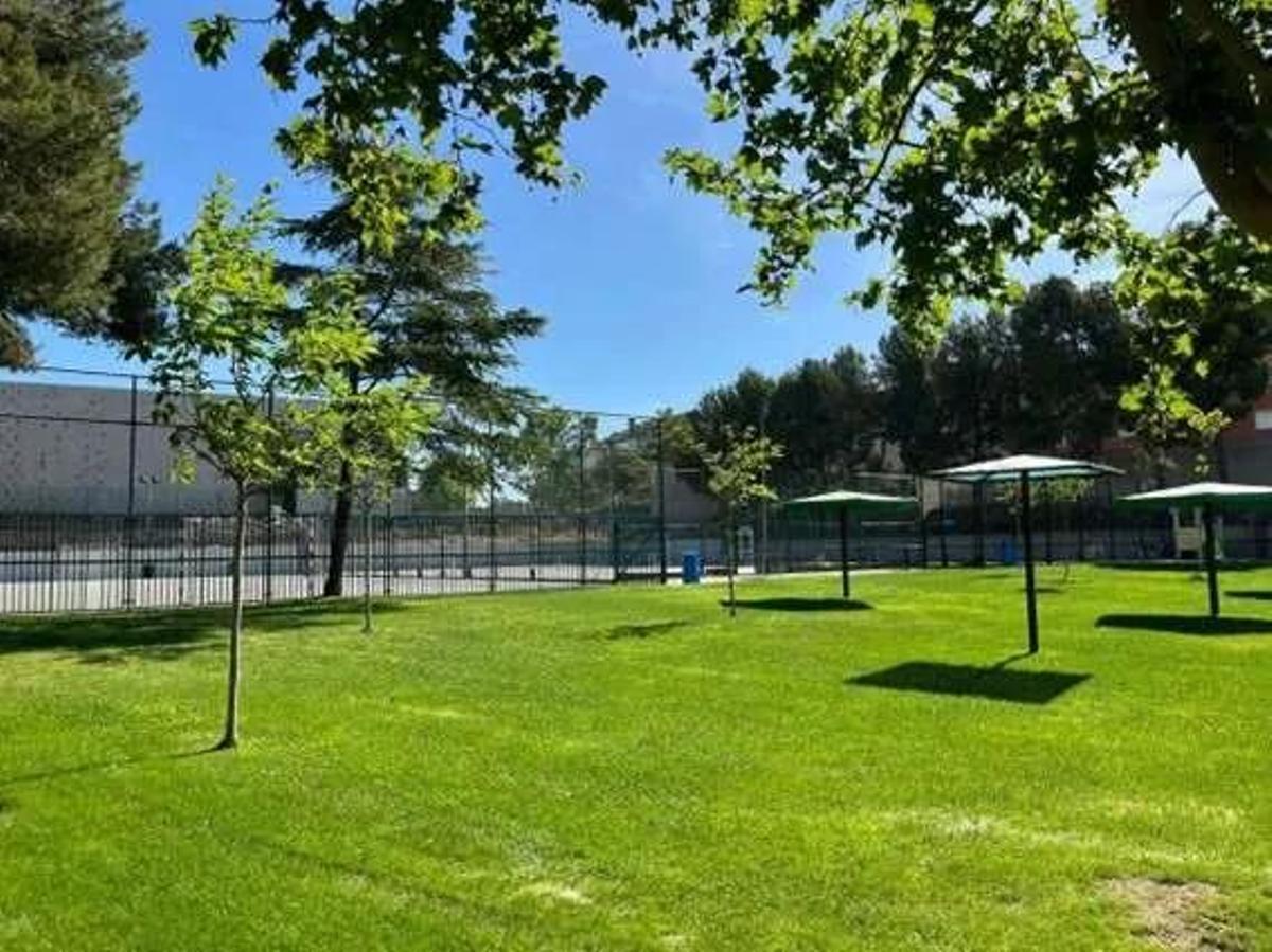 Una imagen de recurso de las piscinas municipales de La Puebla de Alfindén (Zaragoza)