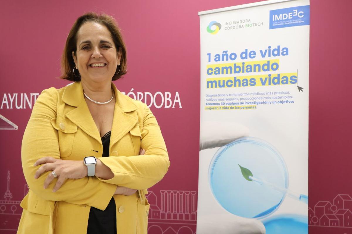 La presidenta del Imdeec, Blanca Torrent.