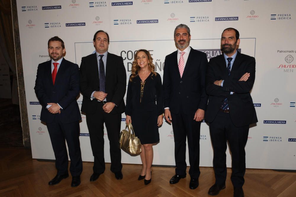 Alejandro Martín, Joaquín Torres, Eva Vicente, Ignacio González y Daniel Barro, del Grupo Audi Volkswagen España.