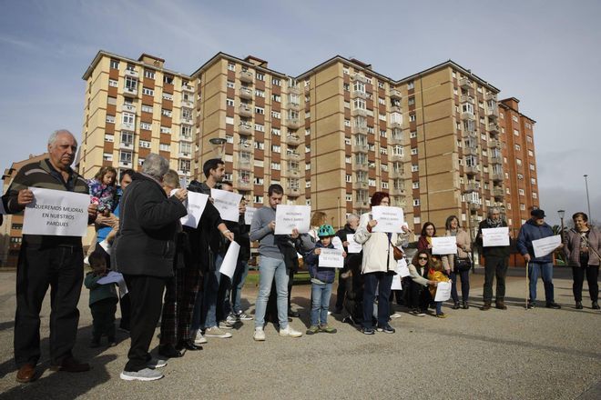 Así fue la protesta vecinal en Nuevo Gijón para reclamar inversiones (en imágenes)