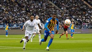 Lino, auto del gol del empate ante el Madrid