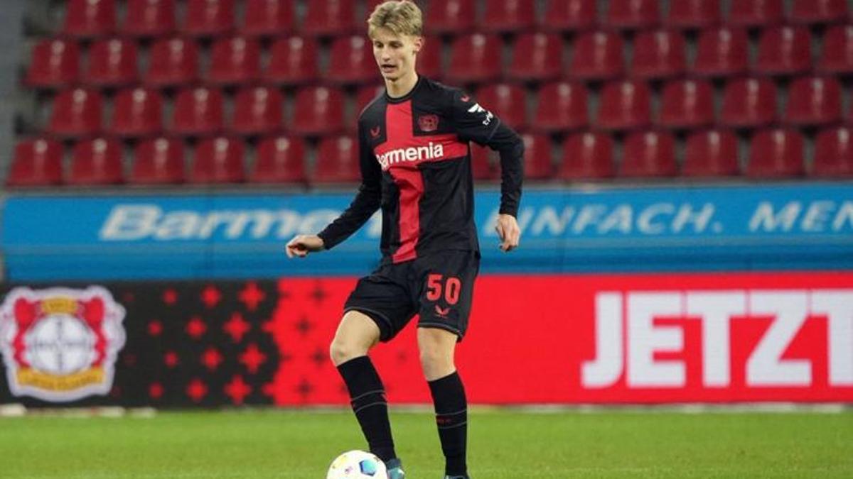 Filip Milojevic es central en el filial del Bayer Leverkusen