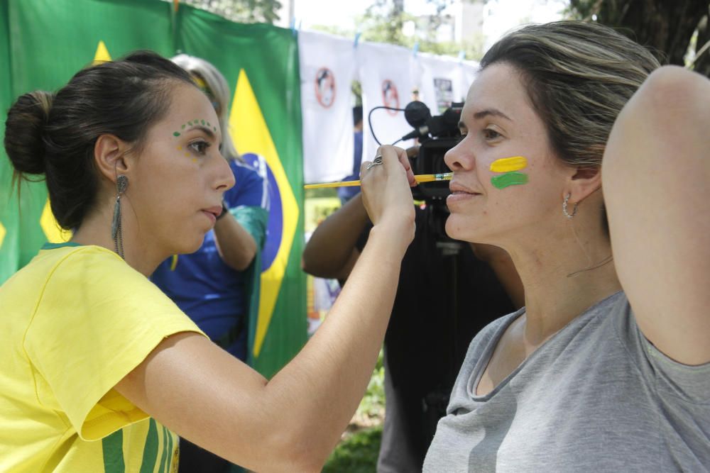 Miles de brasileños toman las calles contra Rousse