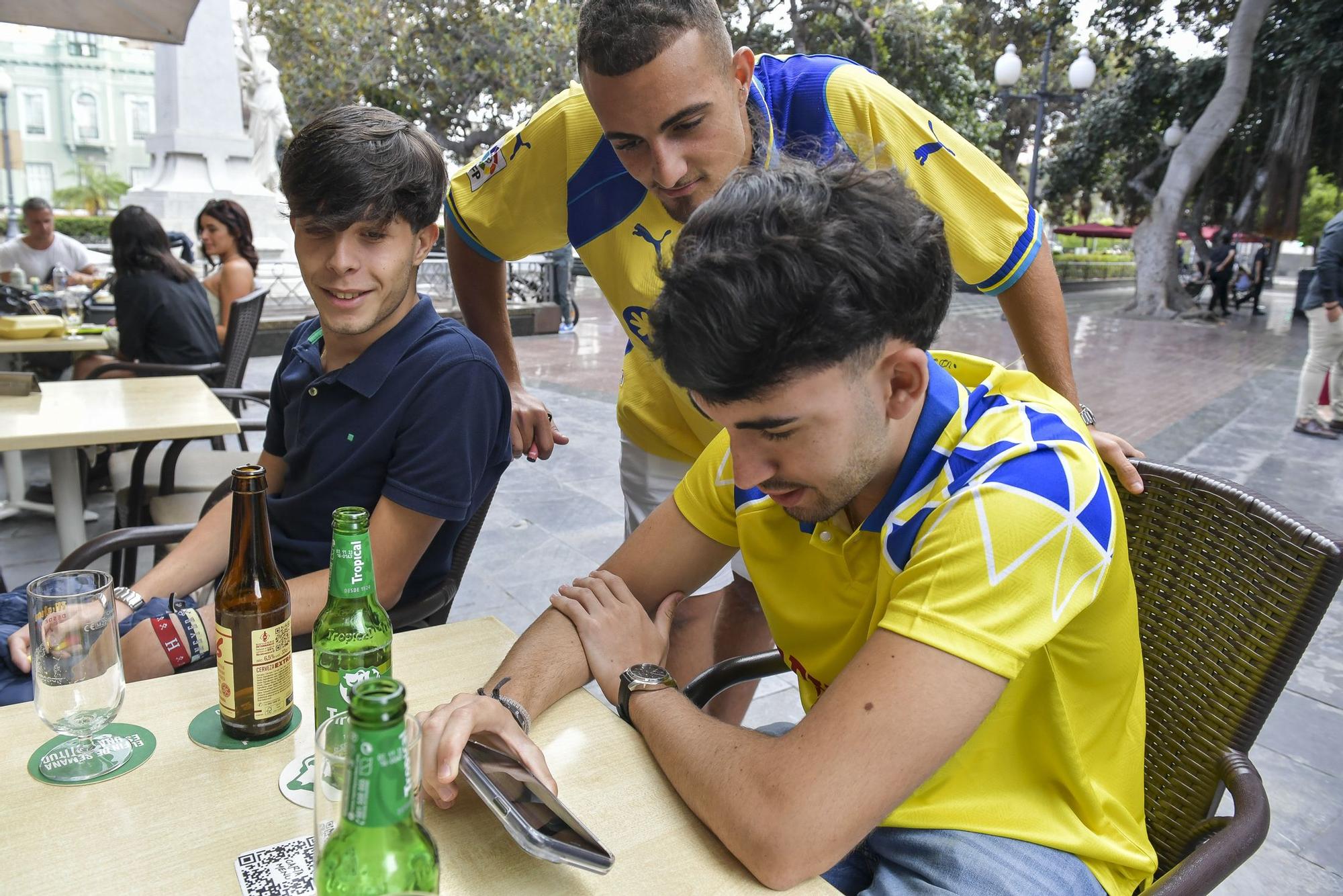 La ciudad vibró con la victoria de la UD Las Palmas contra el Cartagena