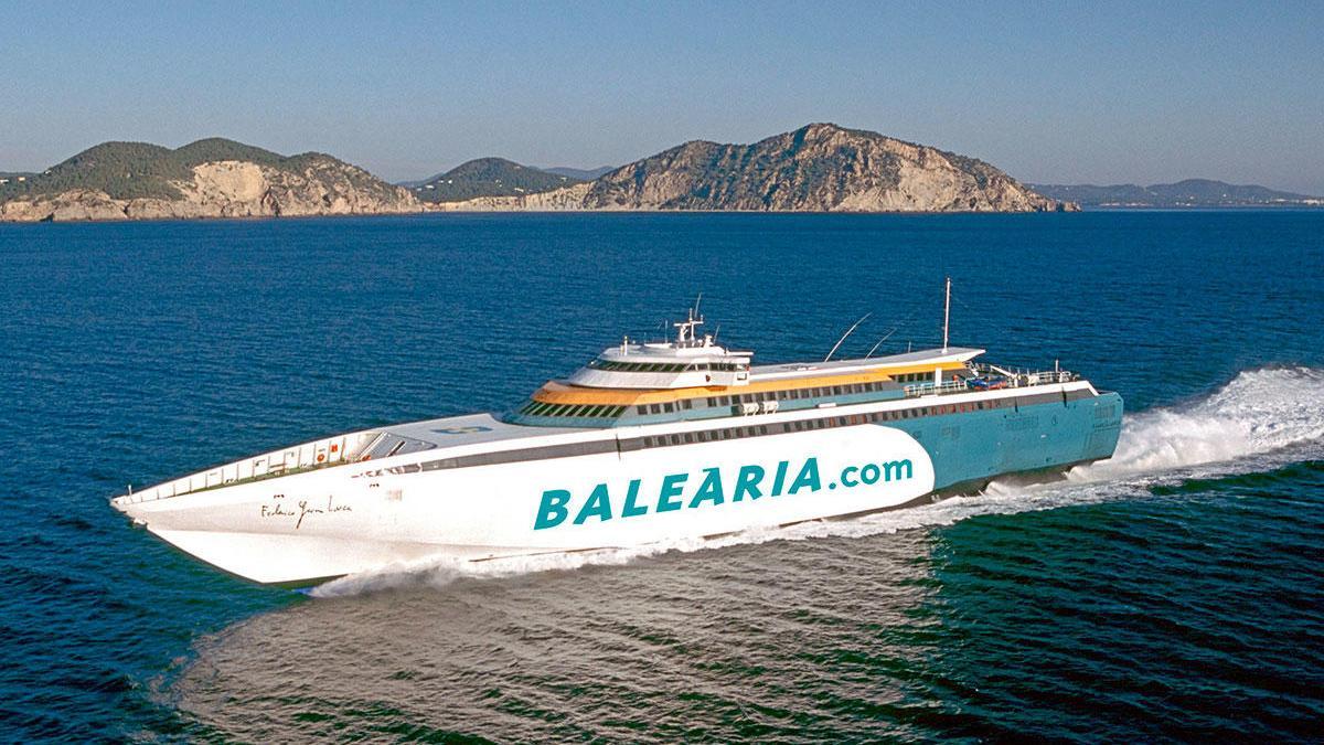 Baleària fährt im Sommer samstags direkt von Palma nach Formentera.