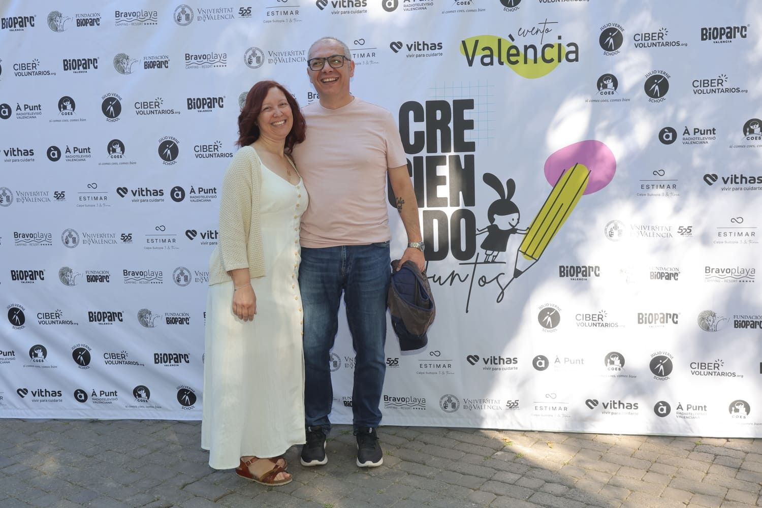 'Creciendo Juntos' en Bioparc València: photocall de todos los asistentes