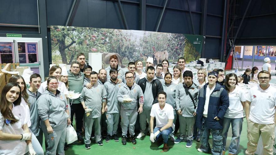 Gazir, con el Sporting Genuine en Mercaplana