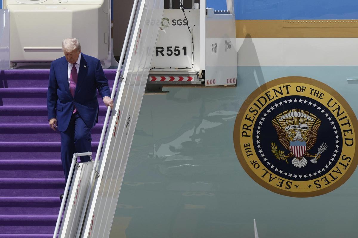 Trump comienza en Arabia Saudí su gira por Oriente Próximo