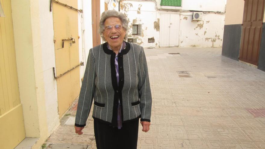 Fallece en Ibiza la centenaria Soledad Dotres, huérfana de la Casa de la Caritat