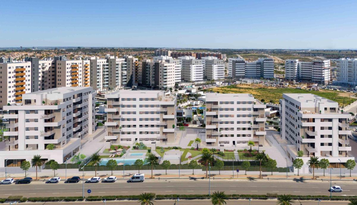 Éntrenúcleos, el barrio residencial en construcción en Dos Hermanas (Sevilla).