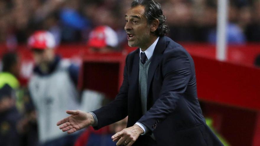 Prandelli, en el partido ante el Sevilla.