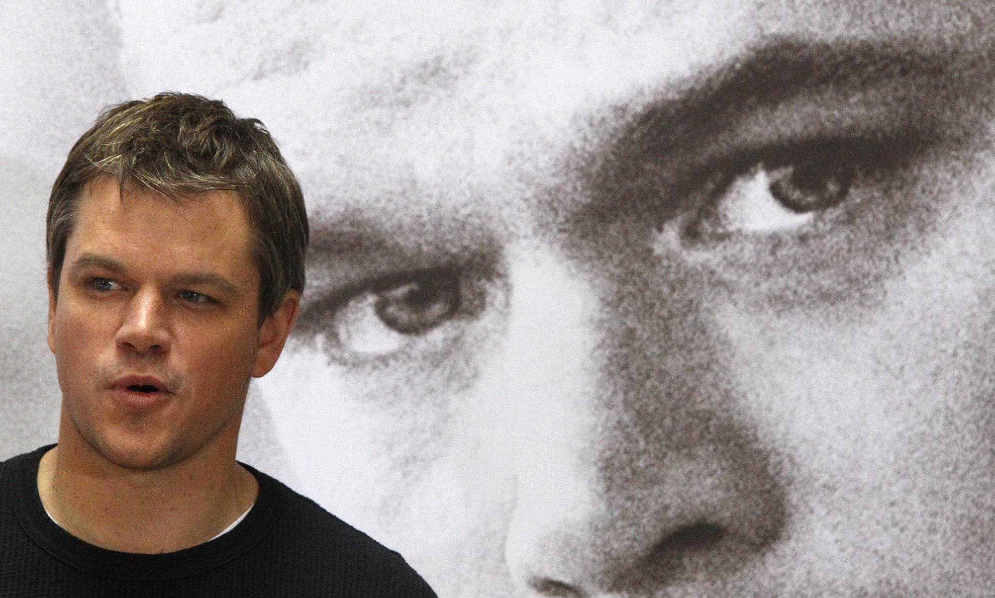 El actor estadounidense Matt Damon