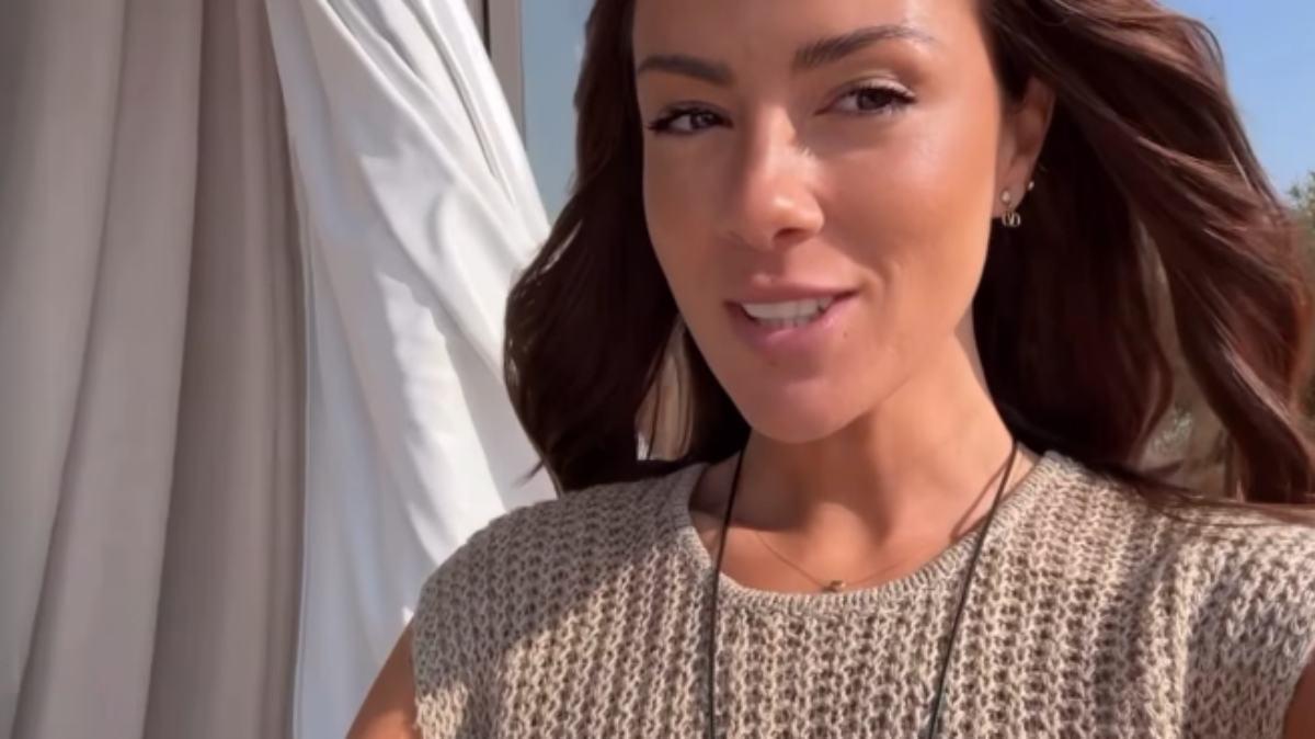 Melyssa Pinto ya está en su primer destino de vacaciones comienzan los planes de verano