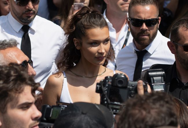 Bella Hadid, en el Festival de Cannes 2018