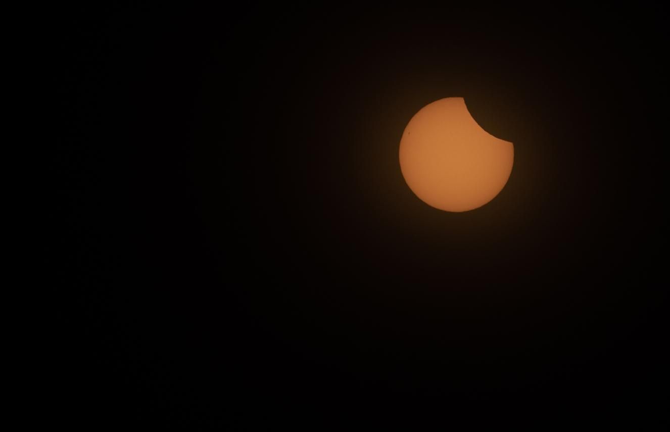 So haben die Menschen auf Mallorca die partielle Sonnenfinsternis bestaunt