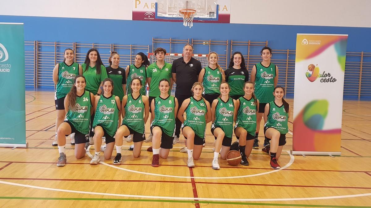 Camper Eurogaza UCB subcampeón sénior femenino de baloncesto.