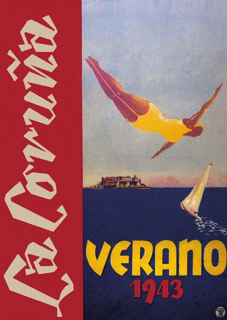 Así evolucionaron los carteles de las Fiestas de María Pita en 175 años en A Coruña