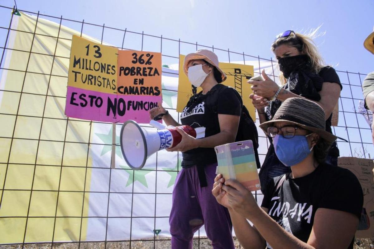 RP de los activistas sobre el Hotel La Tejita