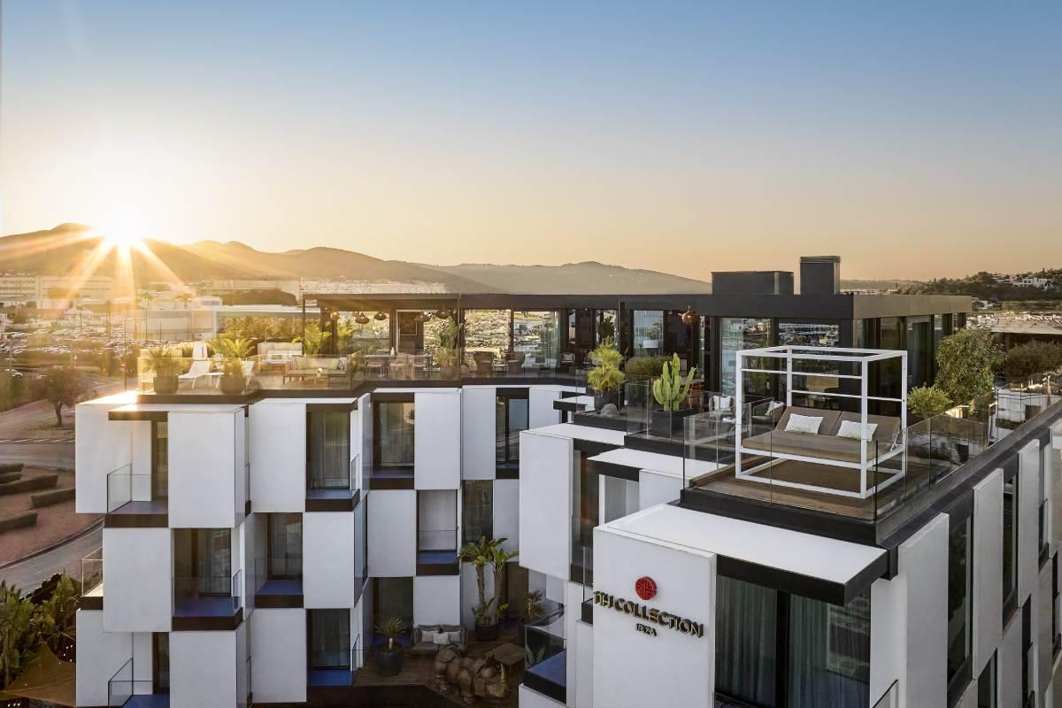 Rooftop del hotel.