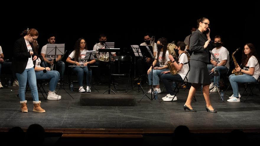 La Banda de Música de Zamora conecta con los niños