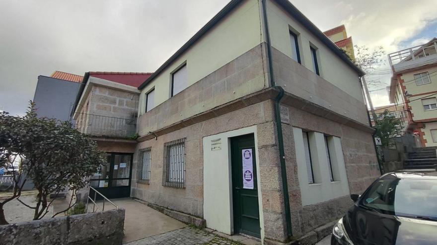 La Unidad de Atención a Drogodependientes de Cangas, en la avenida de Ourense.