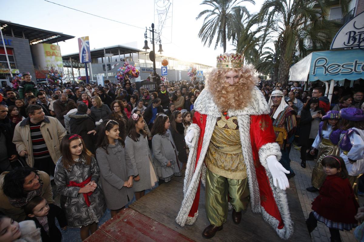 Recepción a sus Majestades en el Grau de Castelló