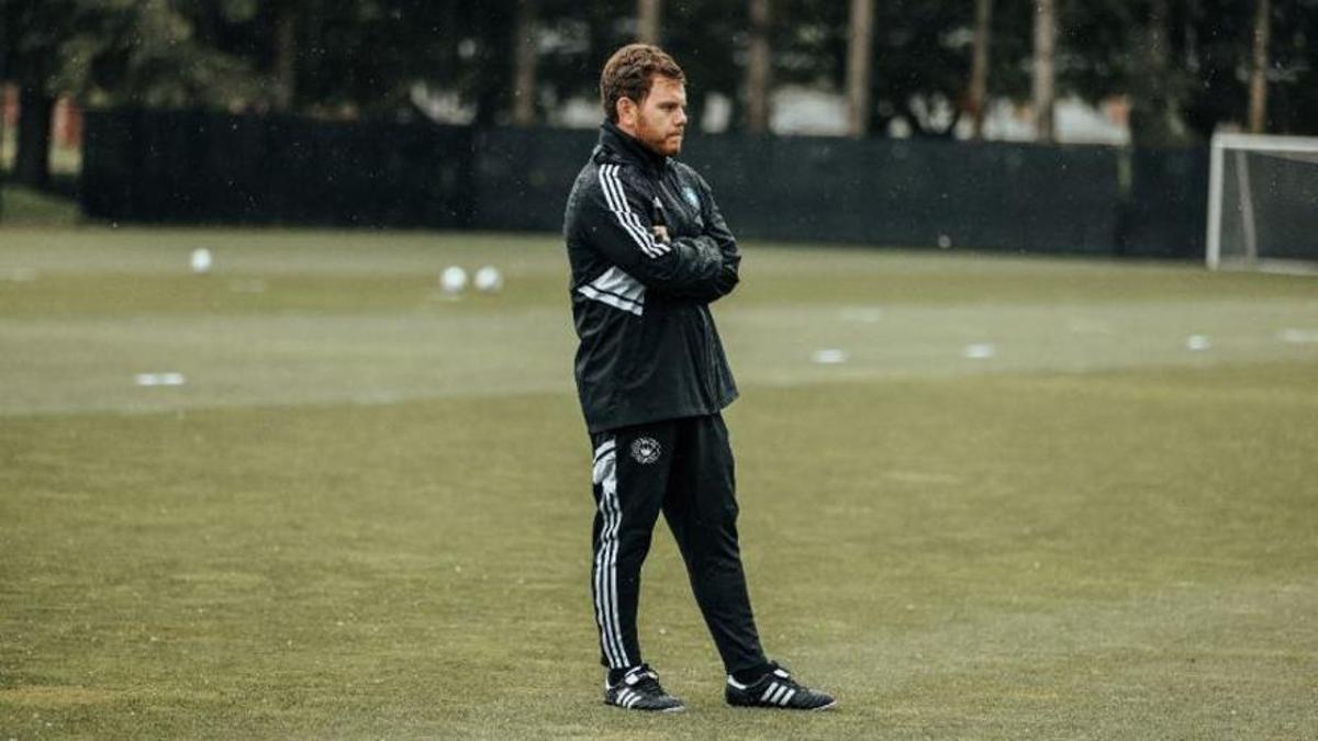 Juan Giuffra, en su etapa en el Columbus Crew.