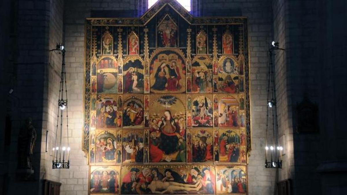 Imatge d'arxiu del retaule del Sant Esperit