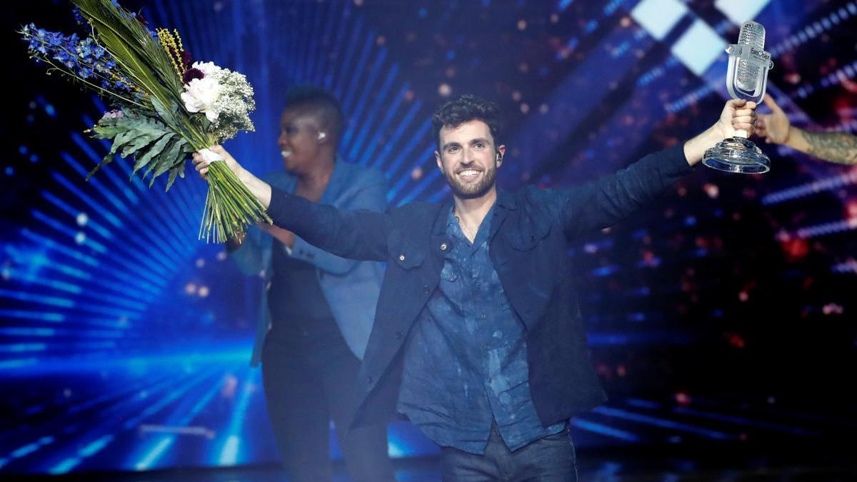 Duncan Laurence, ganador del festival en 2019.