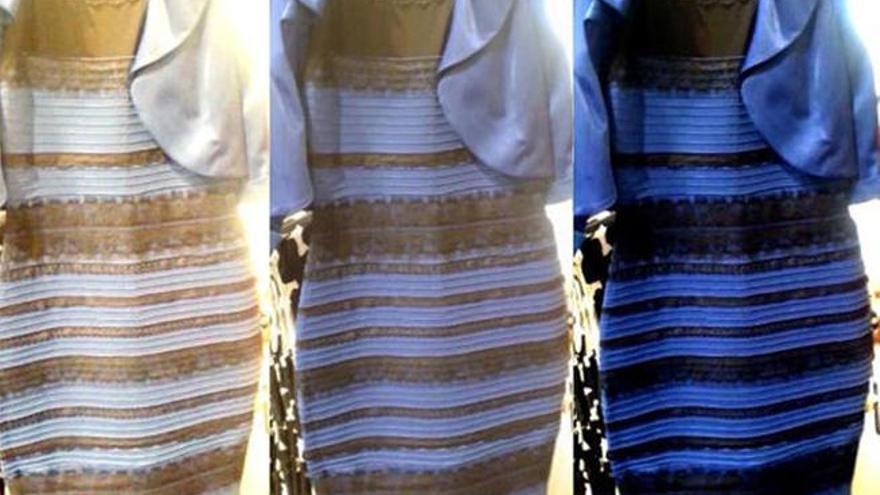 El famoso vestido viral es azul y negro - La Provincia