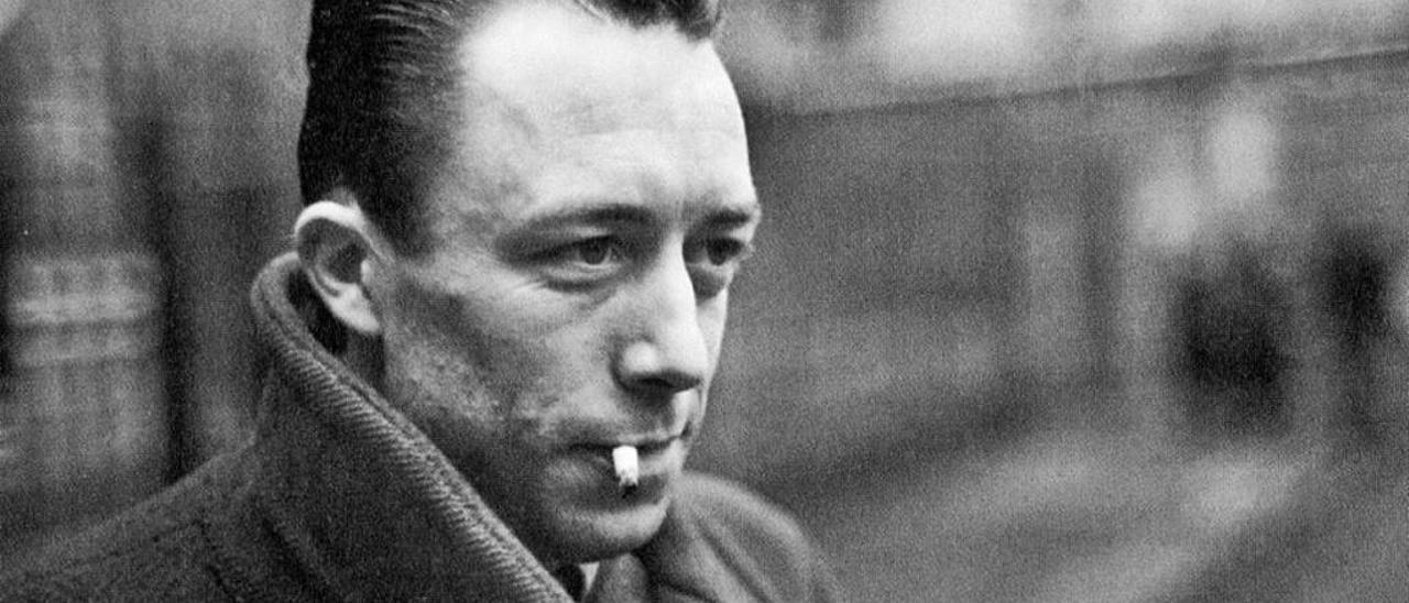 El escritor Albert Camus.