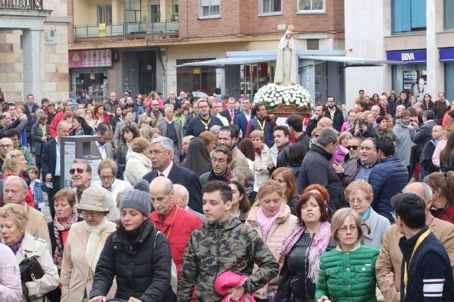 Los zamoranos acompañan a Fátima