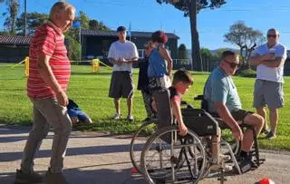 Cayés (Llanera) acogió un evento solidario a favor de la integración: la última iniciativa de Los Potrincos