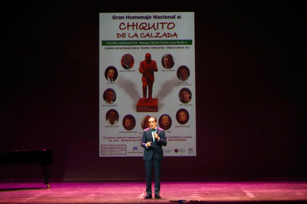 Gala en recuerdo de Chiquito de la Calzada en el Teatro Cervantes
