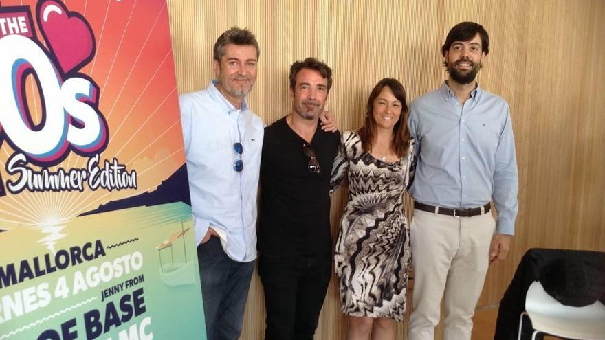 Fernandisco, Jordi Alvarez, Isabel Teruel y Hugo Albornoz.