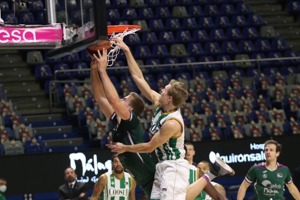 Partido de la Liga Endesa entre el Unicaja y el Real Betis