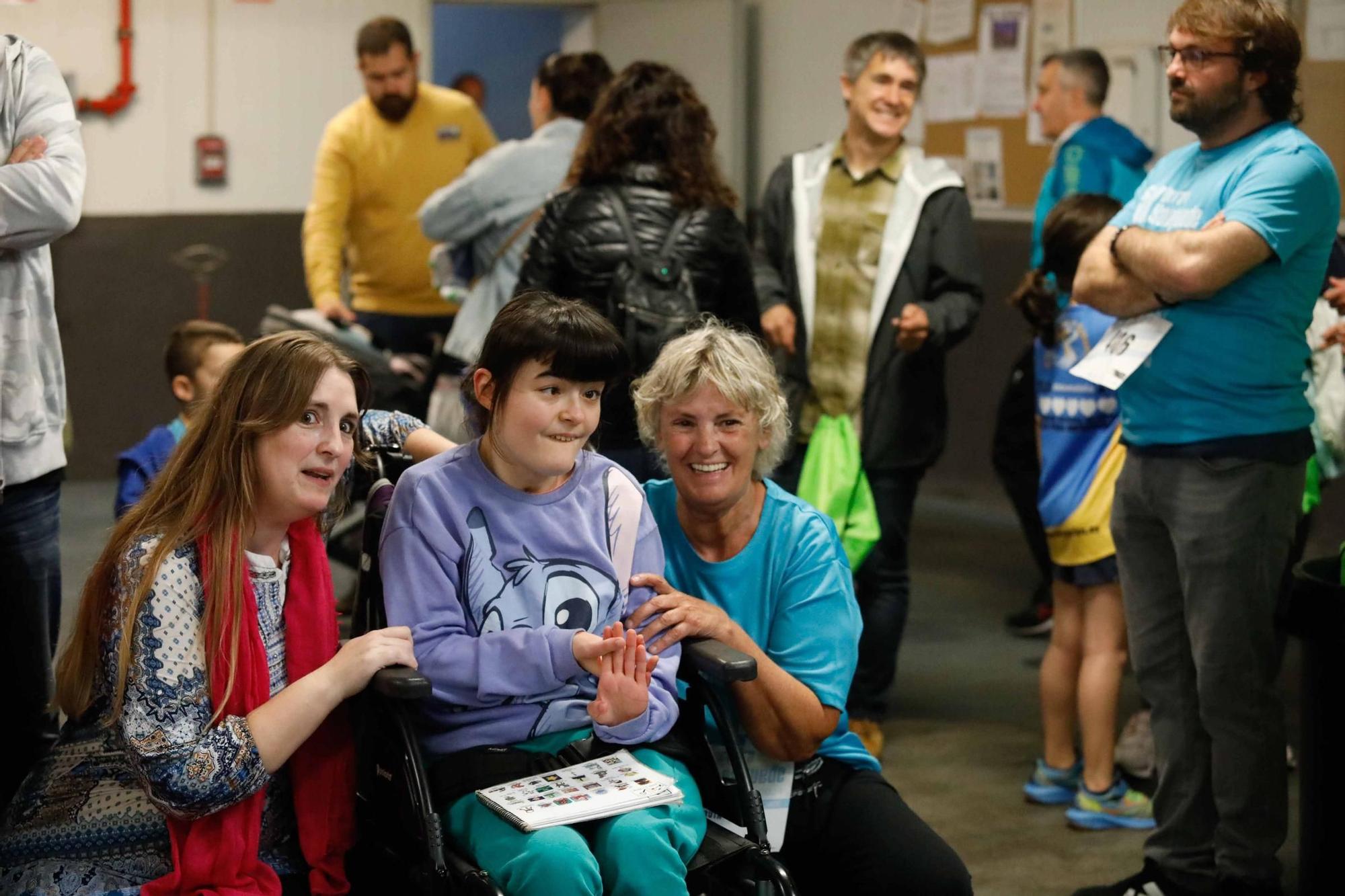 En imágenes: carrera solidaria por Xana García en la Rula de Avilés