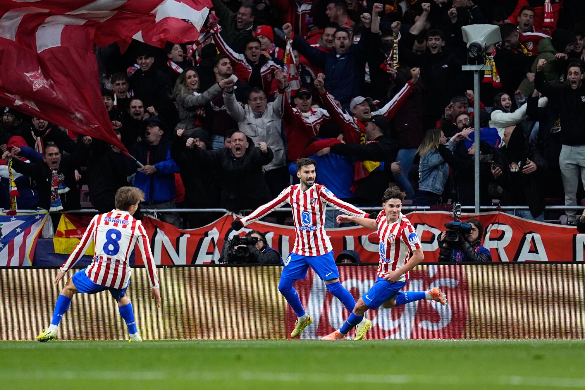 Champions League: Atlético de Madrid - Inter de Milán, en imágenes.